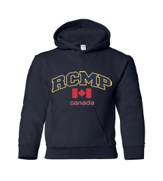 Kids & Youth RCMP Hoodies NAVY XL