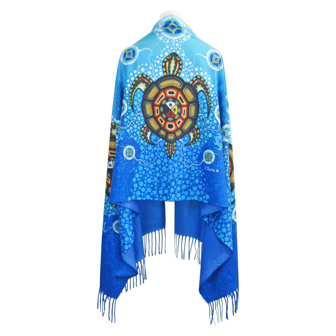 James Jacko Medicine Turtle Eco Shawl