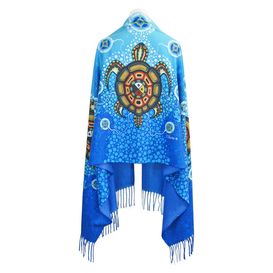 James Jacko Medicine Turtle Eco Shawl