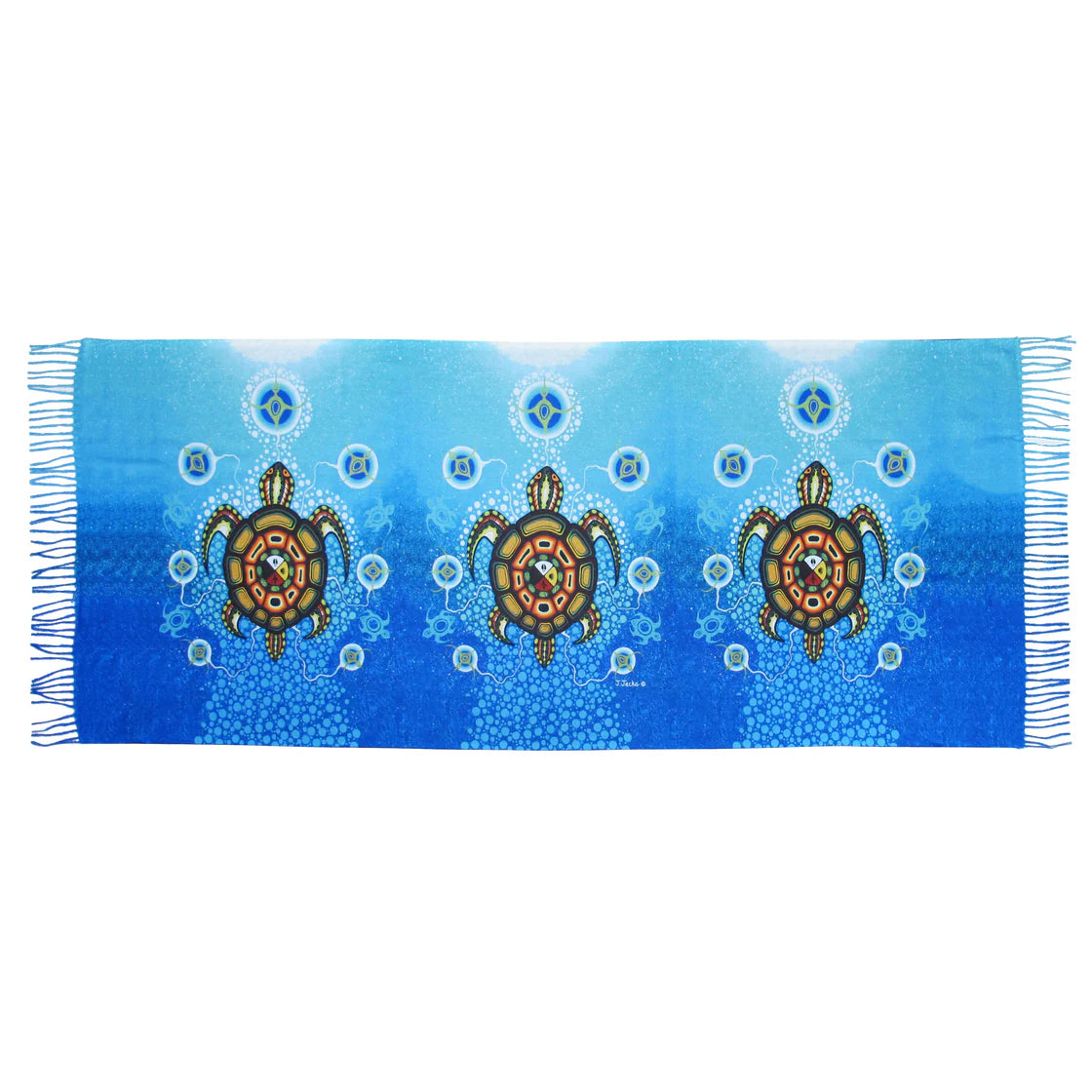James Jacko Medicine Turtle Eco Shawl