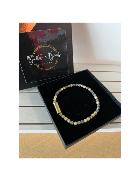 Bullets N' Beads Multi Coloured Mini Stacker Bracelet