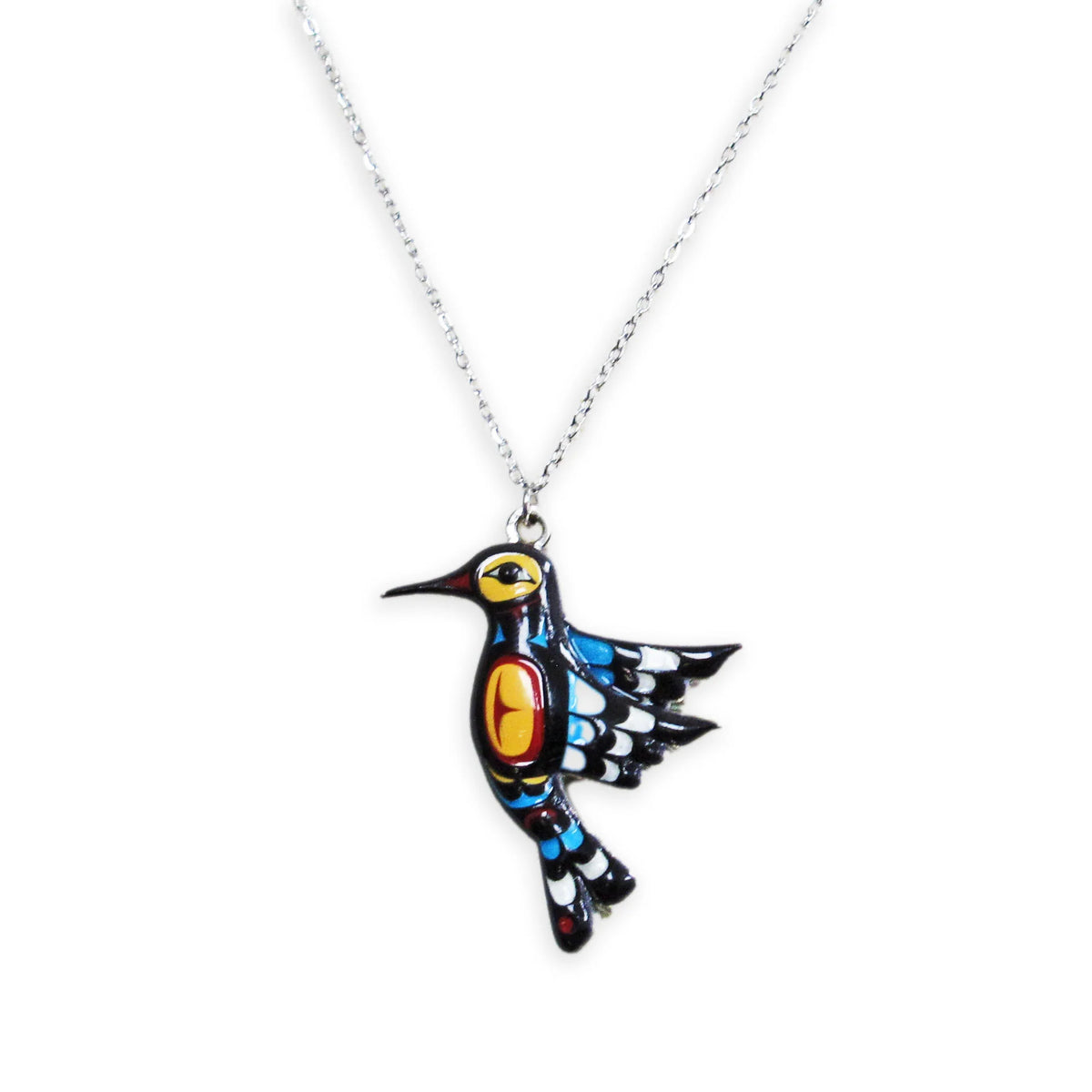 CHARM NECKLACES HUMMINGBIRD