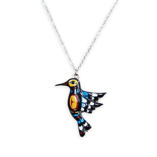 CHARM NECKLACES HUMMINGBIRD