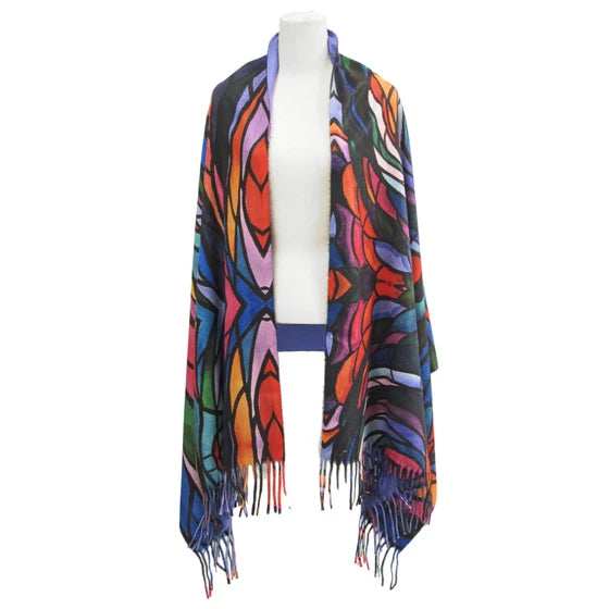 ECO SHAWLS SALMON HUNTER