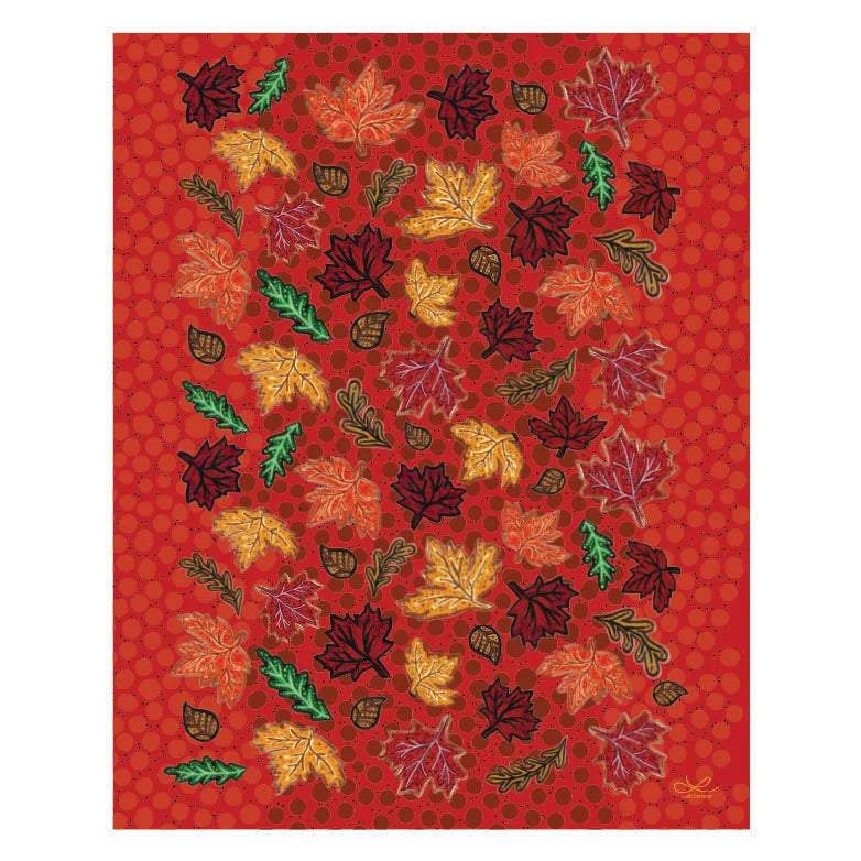 OSCARDO TEA TOWELS FALL WINDS