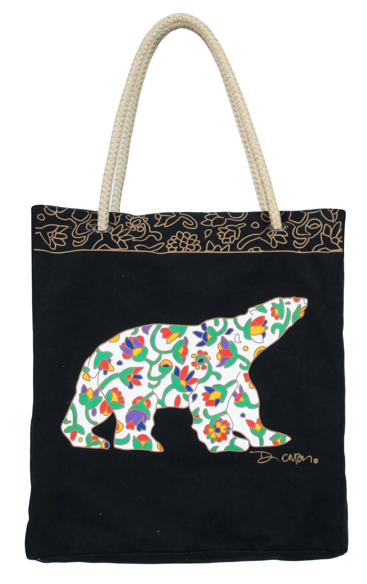 COTTON ECO BAG SPRING BEAR