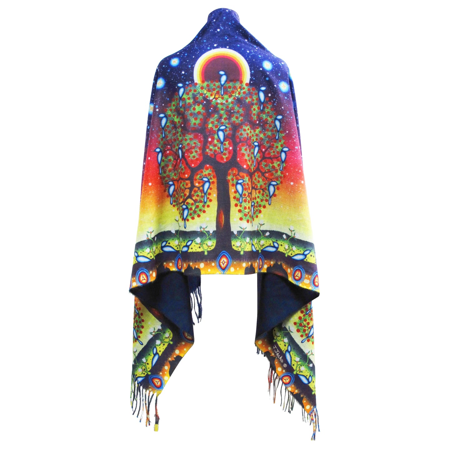 James Jacko Tree of Life Eco Shawl