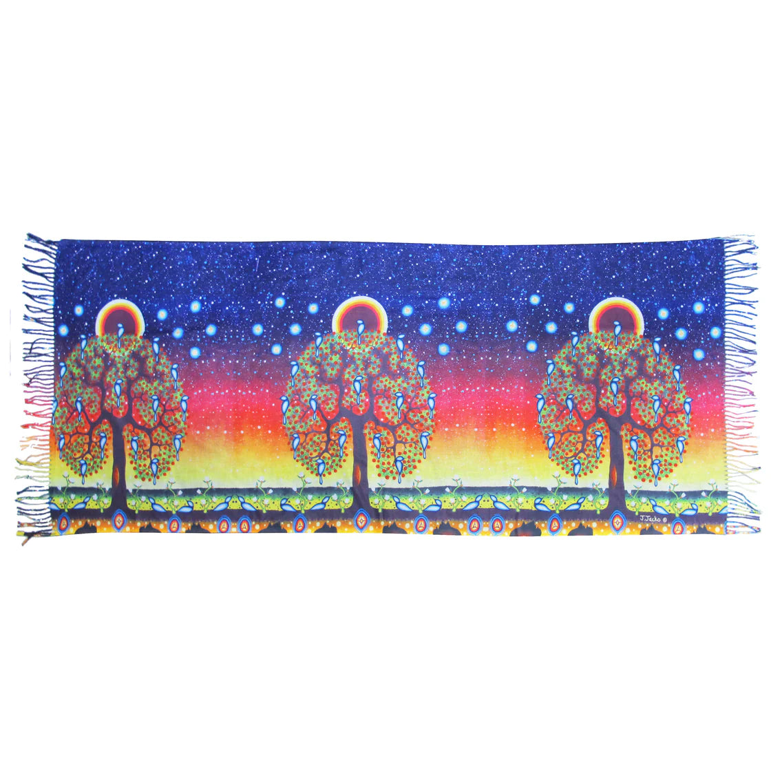 James Jacko Tree of Life Eco Shawl